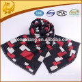 Thic Comfortable Square Design Silk Scarf Custom